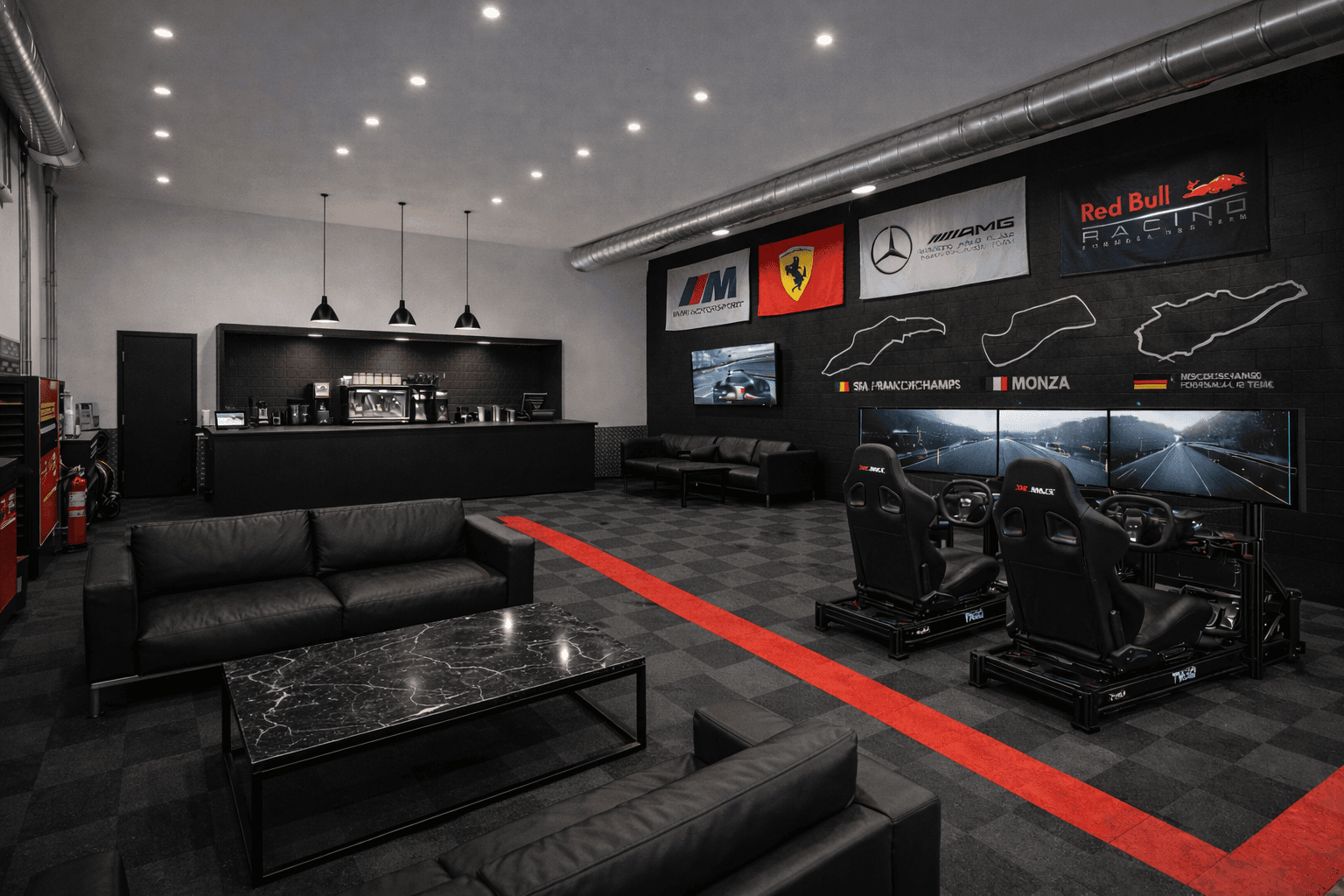 VEKTR Sim Racing Interior